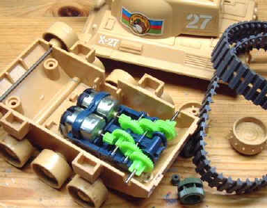 おもちゃ改造戦車の１